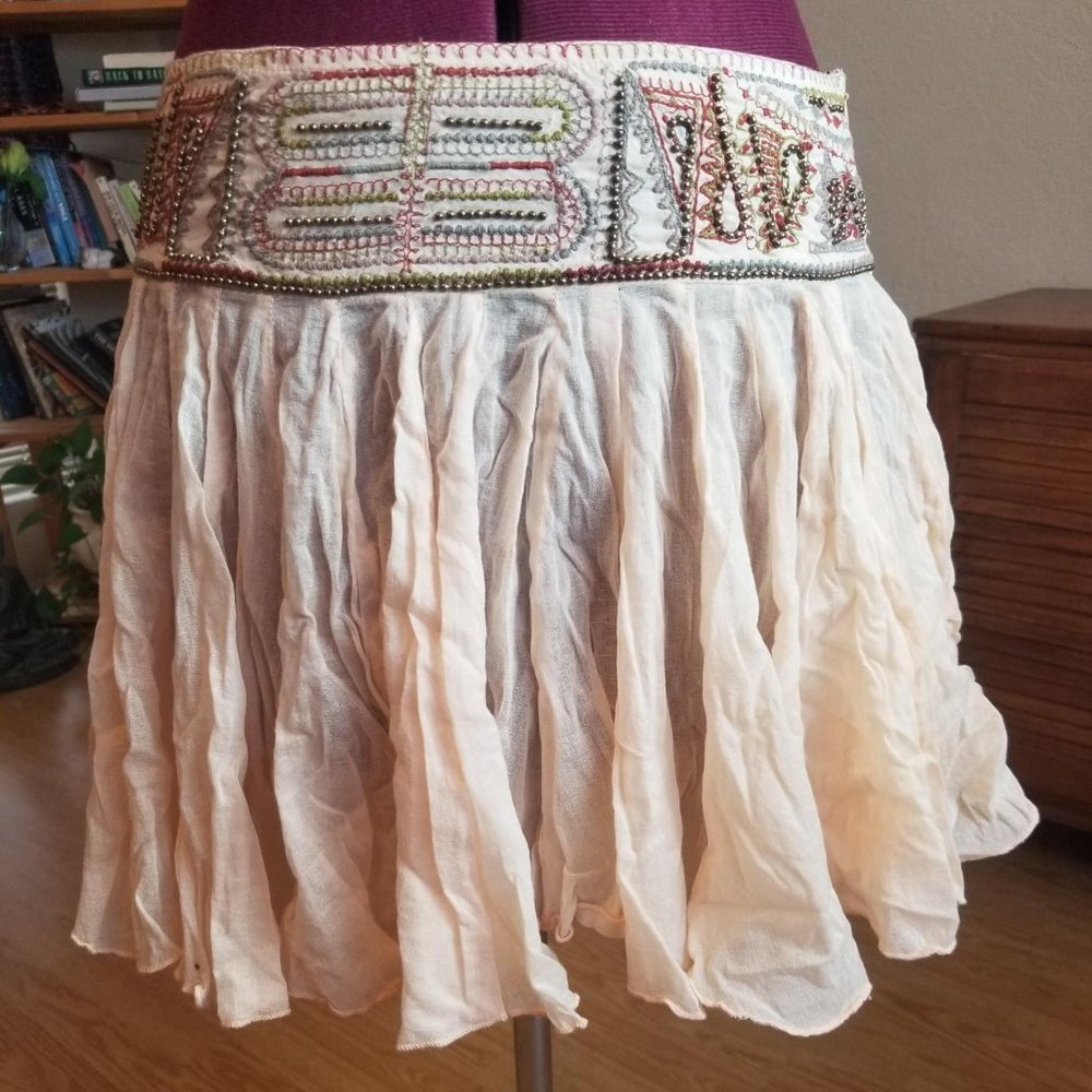 Free People blush flirty skirt size medium